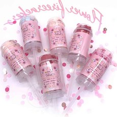 꽃가루폭죽 생일 웨딩 결혼식 파티 소품 종이 컨페티 꽃잎 플라워 샤워, 4-꽃폭죽-블루파우더