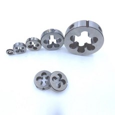 1Pc M8 M9 x 0 5mm 75mm 1mm 1 25mm 미터법 다이 금형 가공용 오른손 피치 스레딩 도구 5 75 25, 07 07 M9 x 0.5mm, 1개