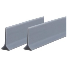 셀링온 싱크대물막이 1m, 2개, 그레이