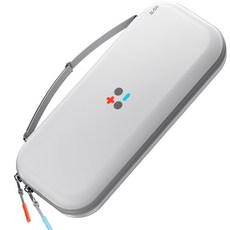 AITEWO 닌텐도 스위치 2 파우치 수납가방 휴대용 충격 방지 케이스, 1개, 화이트 A형, Switch 2