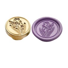 초대장 봉인 스탬프 도장 문양 황동 2.5cm 1개 C, No.18