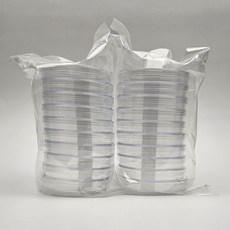 PS재질 직경 90mm 플라스틱 샤알레 샬레 페트리디쉬 PEKYBIO 얅고 가벼운 일회용 소모성 실험용품, 20개