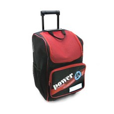 【D.L.D】多輪多 專業直排輪 溜冰鞋 專用拉桿包 大容量拉桿袋 黑紅 時尚耐磨 方便攜帶, 1個, 大拉桿