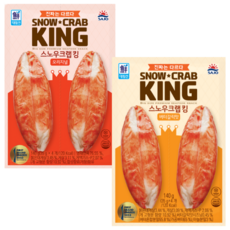 대림선 스노우크랩킹 140g 오리지널5개 + 갈릭버터5개, 10개