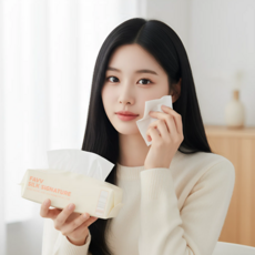 FAVV 일회용 페이스타올 수건, 3개, 100매