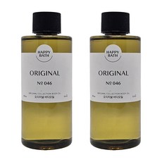 해피바스 오리지널 컬렉션 바디오일 오리지널향, 250ml, 2개
