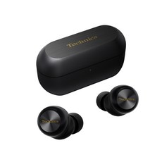 Technics EAH-AZ100 真無線藍牙耳機，磁流體驅動單元，降噪, 黑色, AZ100-K
