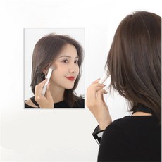 한이용품1 안전 아크릴 거울 무타공거울, 투명