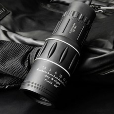 댓츠댓 고배율 고성능 휴대용 단망경 망원경 스코프, 40mm, 1개