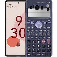 소프트 충격 방지 블랙 커버 레트로 계산기 케이스, 1개, 1. A7 L. For Pixel 7A
