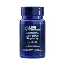 LIFE EXTENSION Florassist每日膳食補充素食膠囊, 30顆, 1罐