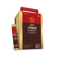 6년근 고려홍삼정 순수 홍삼스틱 골드 100포 1박스, 단일 옵션, 100개