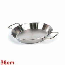 업소냄비 스텐핸들 빠에야 냄비 스텐 빠에야팬 감바스팬 10호 36cm, 본상품
