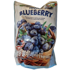 트레이더스 냉동 블루베리, 2개, 2kg
