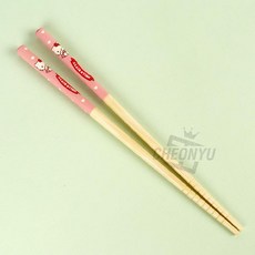 스토어-소유 학생젓가락 헬로키티 캐릭터 나무젓가락 21cm