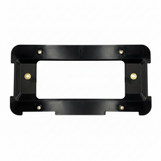 BMW Mini 後牌框 新版一體式底座加強款 適用於E90 F30 F10 G20 G30 G01 G02 G03, 黑色, 1個