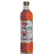 [류맛간장]홍일식품 진해총판 홍일백간장소스 국내산 살아있는 홍게와 신선한 야체 추출액 깔끔하게 만들었습니다., 1개, 900ml