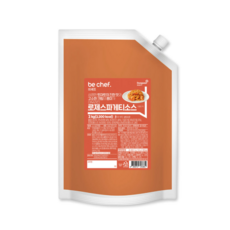 동원 홈푸드 비셰프 로제스파게티소스 2kg 로제 파스타소스, 3개