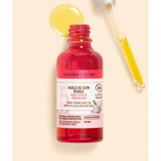 AROMA-ZONE 臉部精華油 5 種奢華油配方 法國製造 COSMOS國際認證, 1個