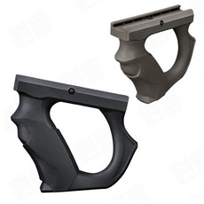 AFG1 AFG2 Rvg 핸드가드 D형 포어그립 20mm, 1개, 블랙