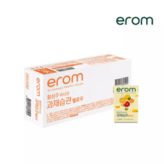 이롬 황성주 과채습관 옐로우, 24개, 140ml