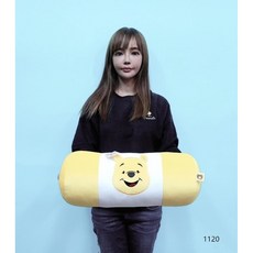 湯姆熊 圓柱枕 抱枕 長枕 靠枕 42公分 圓筒造型, 頑皮狗－圓柱枕