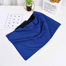 運動毛巾 冰涼巾 吸汗 速乾 健身房 廚師 汗巾 夏季, 30*80cm深藍色,1條狀, 1個