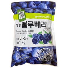 냉동 블루베리 1kg, 1개