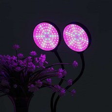 LED 식물등 3헤드 탁상 램프 광합성 카페분위기 집게 간접