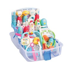 프리미어 병원놀이 3단 가방, 혼합색상, 1세트