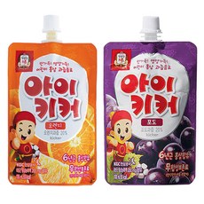 아이키커 정관장 30개 혼합, 아이키커 오렌지20+포도10, 100ml