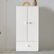 [에타홈] 비비아나 글로시 600 도어 베이비장/아기옷장/유아옷장 3색상, 화이트