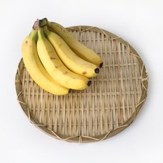 33cm 대나무 원형 회채반 l 전통 채반 명절 모밀판 전 쌈 상추 튀김 부침개 쟁반, 1개