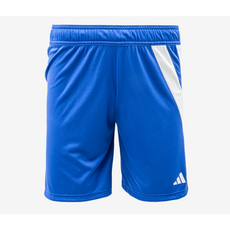 아디다스 주니어 코발트블루 축구 유니폼 반바지 쇼트 - 사선라인 포인트