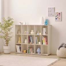 아이방 감성 교구 정리 수납 책장 3단 120cm P0000BRC, 캐럿