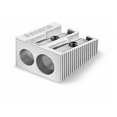 스테들러 금속 2홀 연필깎이 510 20