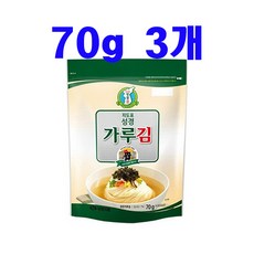 성경식품 재래식 가루김, 70g, 3개