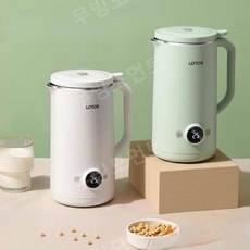 두유 메이커 죽 제조기 이유식 전자동 자동 콩물 믹서기 착즙 그린 660ml