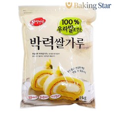대두식품 박력쌀가루, 1kg, 2개
