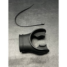 裝備租客 潛水矽膠咬嘴 - 衛生/呼吸管/水肺二級頭通用款 - 台灣現貨, 黑色