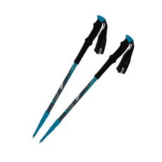 HUMONT 3段登山杖 EVA握把 MSL-505 2入, 藍色