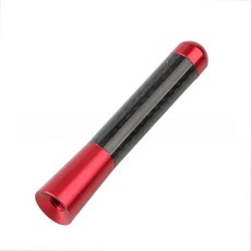 자동차 카본 파이버 루프 안테나 라디오 금속 수신 외부 장식용, 10. Red-8cm