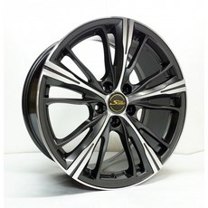 FK鋁圈 19吋 5/112 RA11 亮鐵灰車面 鋁合金輪圈, 1個