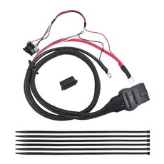 Hodflop 48808 Western Fisher SNOWEX 솔트 스프레더와 호환되는 4핀 소금 스프레더 전원 접지 케이블 배터리 케이블 배선 하네스 먼지 커버 포함11, Hodflop 48808 Western Fisher S