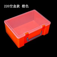 사진보관함 포토 앨범 상자 수납 스튜디오 휴대용 정리함 인화, 1개, AG. 0- 오렌지 5x9x0cm