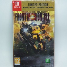 FRONT MISSION 1st limited edition 中文限定版, 單遊戲,單遊戲, 雷霆任務 1st 重製版 中文限定版, 單遊戲