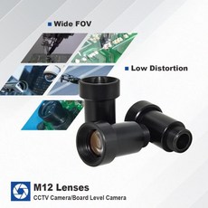 콘트라스테크 1/2.5 M12 렌즈 마운트 CCD 센서 카메라 110 ° 8 메가픽셀 산업용 검사 광학, 01 M12 S mount, 03 2.8mm F2.8 8MP