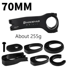 HONSUN PRO MTB 스템 DH/AM/XC -17 ° 31.8*28.6mm 70mm DH, 04 70mm, 1개