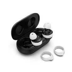 갤럭시 고무 버드 + 세트 5color 1+1+1+1구성 이어캡, 블랙, 1개