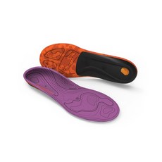 Superfeet TrailBlazer 女款 中高足弓 健行鞋墊 紫色, 1個